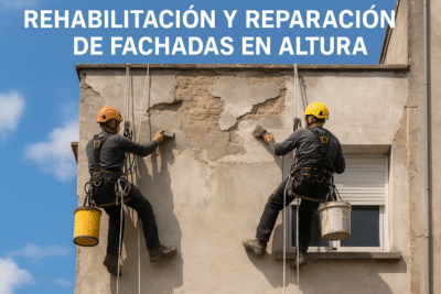 Rehabilitación y Reparación de Fachadas en Altura